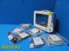 PHILIPS MP30, W/ Module NBP, Masimo SpO2,ECG,T/IBP Leads & Printer~ Monitor