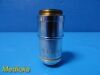 UNBRANDED Lot of 4 Microscope Objectives / Lenses (100/1.25, 4-0.65, 1-0.25, 4/0.1)