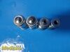 Lot of 3 Swift Microscope Objectives (DIN 4 0.10, DIN 10 0.25,DIN 40,0.65)~