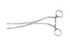 PILLING 353595 Pilling 353595 ZANGER ABDOMINAL AORTA CLAMP, Curved, DeBakey Jaw, 3 3/4" (9.6cm) tip length, Curved shaft, 8 1/8" (20.5cm)