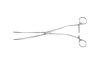 PILLING 353597 Pilling 353597 ZANGER ABDOMINAL AORTA CLAMP, Curved, DeBakey Jaw, 5 1/8" (13cm) tip length, Curved shaft, 11 1/4" (28.5cm)