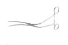 PILLING 353657 Pilling 353657 WYLIE HYPOGASTRIC CLAMP, Curved, DeBakey Jaw, 2.8mm tip width, Angled shaft, 9 5/8" (24.5cm)