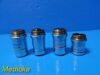Lot of 4 Reichert Assorted Microscope Objectives / Lenses Emergency Cart