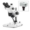 GLOBE SCIENTIFIC Trinocular Stereo Microscope NexiusZoom Evo Microscope