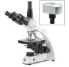 GLOBE SCIENTIFIC BioBlue Trinocular Microscope SMP Microscope