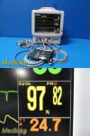 FUKUDA DENSHI DS-7200 Dynascope ,  W/ New Patient Leads ~ Multi-Para Monitor