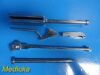 SYNTHES Orthopedic Angled Positioning Instrument Set W/ Case