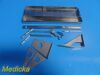 SYNTHES Orthopedic Angled Positioning Instrument Set W/ Case