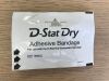 VASCULAR SOLUTIONS 3000 D-Stat Dry Silver Topical Hemostat Adhesive Bandage(X)