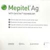MOLNLYCKE 392059 MEPITEL AG, 8X20, ANTIMICROBIAL SOFT SILICONE WOUND CONTACT LAYER, EXP 2022-10, BOX OF 2