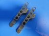 BAUSCH & LOMB Lot of 2  Synergetic C1046 & C1047 N-Handle Set, Gold