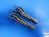BAUSCH & LOMB Lot of 2  Synergetic C1046 & C1047 N-Handle Set, Gold