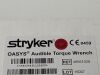 STRYKER Oasys Audible Torque Wrench  48561028    Exp.2025-09  (K1)   48561028 Oasys Audible Torque Wrench