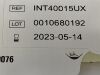 MEDTRONIC Integrity Rx BMS   INT40015UX    Exp.2023-05  (Q12)   INT40015UX Integrity Rx BMS