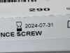 DEPUY Milagro BR Interference Screw  231814    Exp.2024-07  (Q7)   231814 Milagro BR Interference Screw