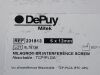 DEPUY Milagro BR Interference Screw  231813    Exp.2024-10  (Q7)   231813 Milagro BR Interference Screw