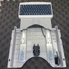 GE HEALTHCARE P/N: 5582898 GE ULTRASOUND LOGIQ P9 Alphanumeric Keyboard ASSY with slide Rail P/N: 5582898 Ultrasound General
