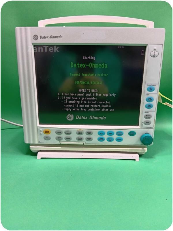 DATEX-OHMEDA S/5 F-CMC1-04 Compact Anesthesia Monitor