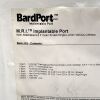 BARD 0602640 MRI IMPLANTABLE PORT, EXP 2022-11