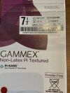 ANSELL Gammex 5Pairs   Non-Latex PI Textured Disposable Size-7.5