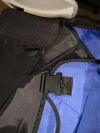 TRUELITE S64862 Skirt W/Non-Slip Waist Men's  Large  Black   Blue