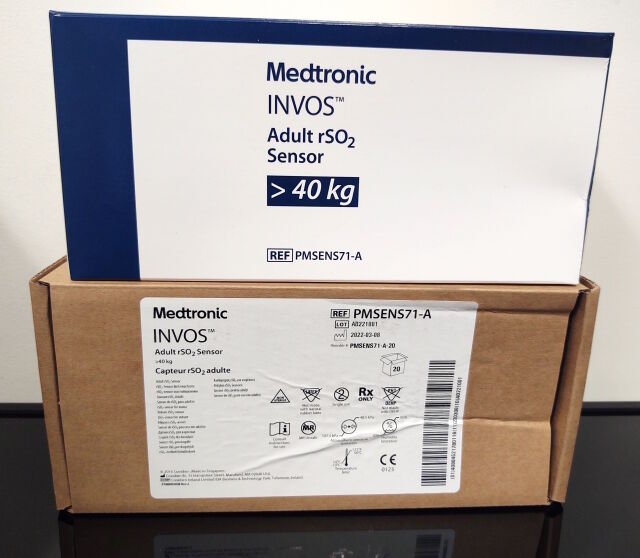 MEDTRONIC PMSENS71-A INVOS Adult rSO2 Sensor (BOX of 20)