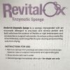 STERIS 2D90QH REVITAL-OX ENZYMATIC SPONGE, BOX OF 25, EXP 2023-02