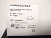 MAQUET M002020852210 Hemashield Gold Knitted Microvel Double Velour Vascular Graft (085221) - Bifurcated - 22mm x 11mm x 40cm (Expired)