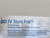 BD Lot of 3 IV Start Pak I.V.   386170    Exp.2023-06  (H24)   386170 IV Start Pak I.V.