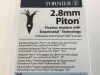 TORNIER SMK000301 2.8mm Piton Preloaded W Force Fiber Sutures, Exp 2015 F2323