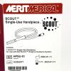 MERIT MEDICAL HPSU-01 SCOUT SINGLE USE HANDPIECE, EXP 2023-01