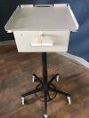 OMNIMED Store &amp; Go Phlebotomy Cart:  No accessories. Includes drawer keys. Accessory slot bent