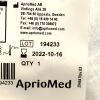 APRIOMED REF 13314 GUIDING DEVICE 14G, EXP 2022-10