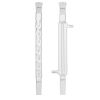 CROSSOCEAN 32PC Set New Glassware 24/40 Lab 32PCS Chemistry Lab Distillation Kit 250 1000ml for Separation Purification