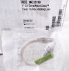ICU MEDICAL MC33190 , 7" Extension Set w/ MicroClave , Clear , Clamp , Rotating Luer (2027/01) CASE of 50
