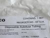 MEDCO Disposable Autofuse Tubing  AFTU-K  (T14)  AFTU-K Disposable Autofuse Tubing