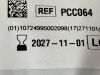 STERIS Pack of 250 Verify Steam  PCC064    Exp.2027-11  (T12)   PCC064 Verify Steam