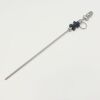 ELMED ( 52205-100 ) Syringe-Type Kleppinger Bipolar Forceps, Flat Tip, 5mm