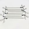 RICHARD WOLF 8383.571-S8 Lot of 8 Petelin Dissectors, 5mm x 33cm Curved Left, Single Action