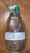 B BRAUN 622275 ACCEL Evacuated Drainage Bottle with Valve 1000ml