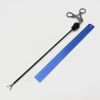 JARIT B625-122 Roto-Lok Allis Grasping Forceps, Ratchet, Insulated Shaft, 5mm x 332mm, Distal Teeth Fine Serrated Jaws, Double Action