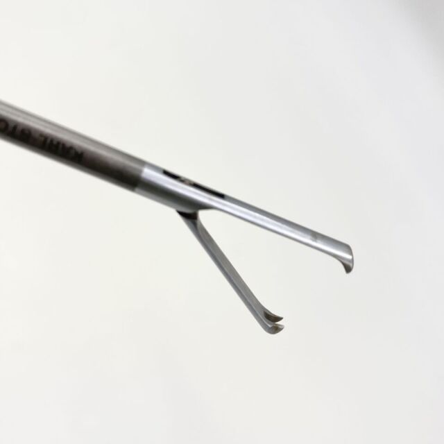 KARL STORZ 26173 FM Endoscopic Grasping Forceps, Spring Loaded, 5mm x 35cm