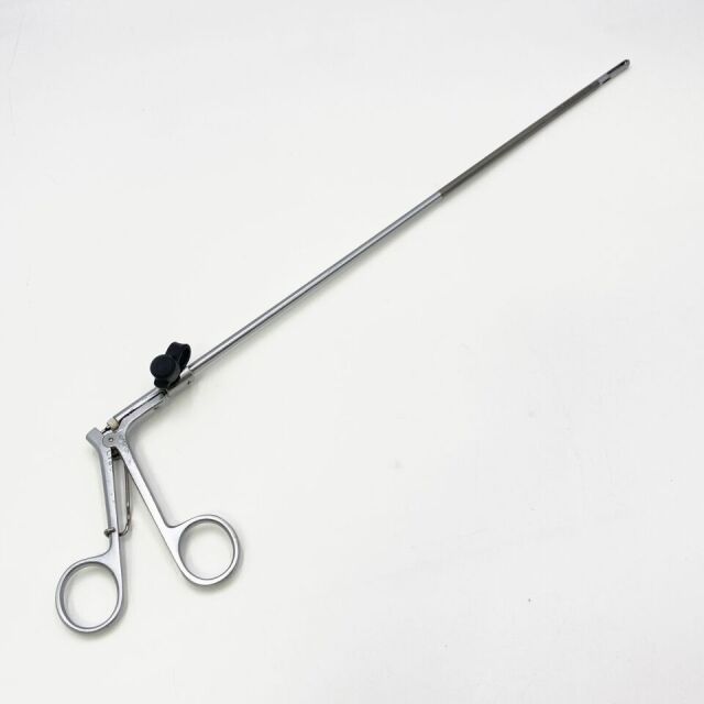 KARL STORZ 26173 FM Endoscopic Grasping Forceps, Spring Loaded, 5mm x 35cm