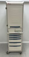 METRO Starsys SXR Module Antimicrobial Pharmacy/Med Cart