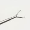 JARIT ( A615-150 ) Tenaculum Forceps with Ratchet, Double Action, Single Tooth, Insulated, 10mm