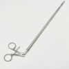 JARIT B615-150 Ratcheting Tenaculum Forceps, Double Action, Single Tooth, 14-1/4" Shaft