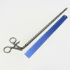 JARIT B615-150 Ratcheting Tenaculum Forceps, Double Action, Single Tooth, 14-1/4" Shaft