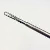 JARIT B615-150 Ratcheting Tenaculum Forceps, Double Action, Single Tooth, 14-1/4" Shaft