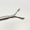 JARIT 600-145 Babcock Forceps, Double Action, Round Jaw, 1x2 DeBakey Teeth with Ratchet, 13.5"