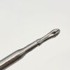 JARIT 600-145 Babcock Forceps, Double Action, Round Jaw, 1x2 DeBakey Teeth with Ratchet, 13.5"